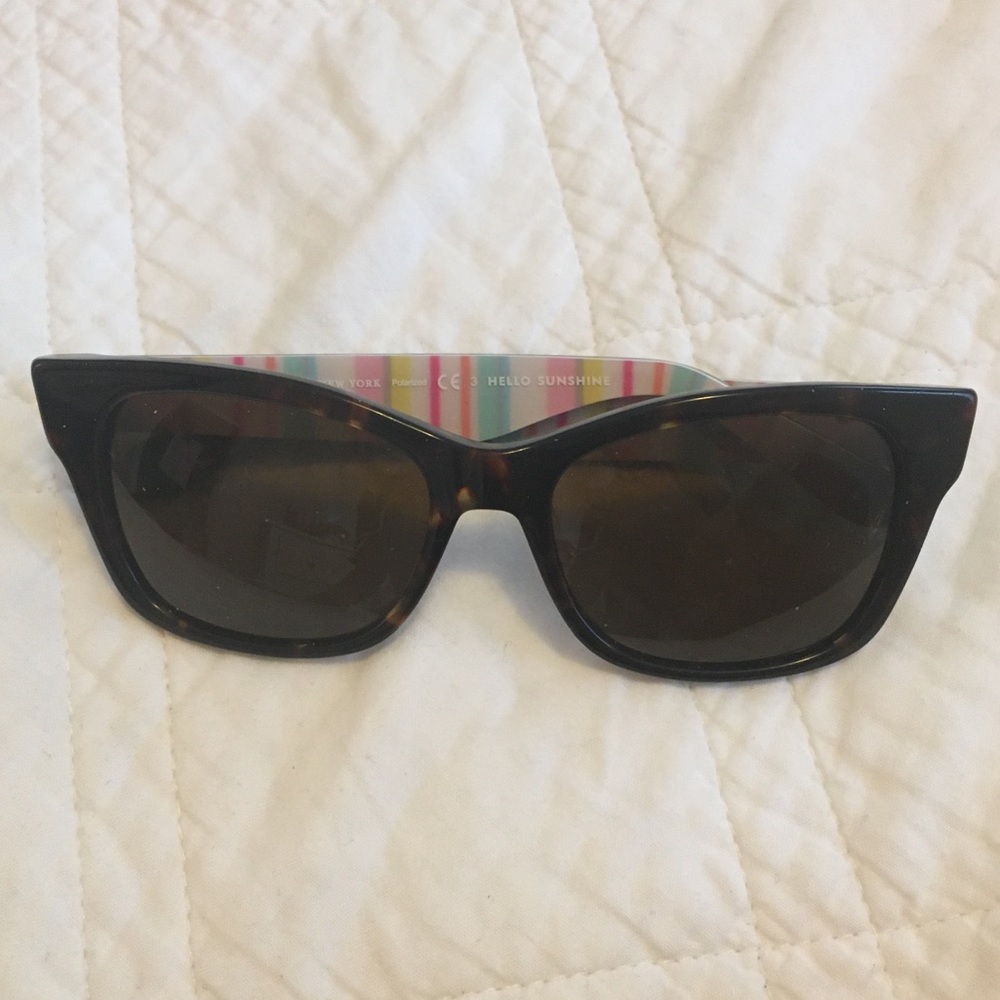 kate spade || tortoise shell sunglasses